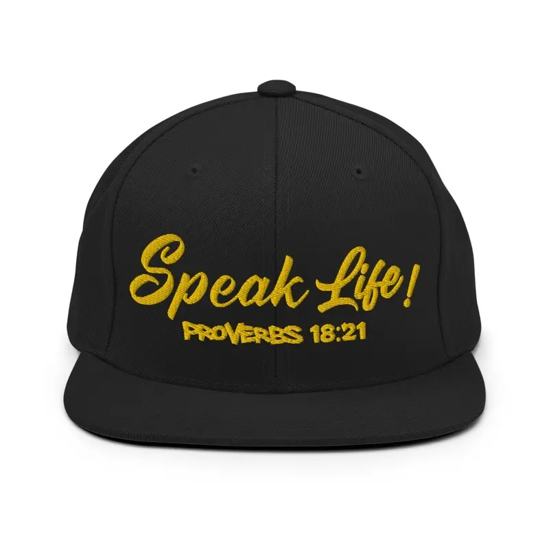 Speak Life!(Yellow Ink)