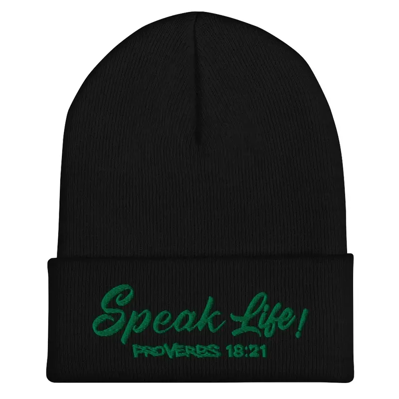 Speak Life!(Kelly Green Ink)