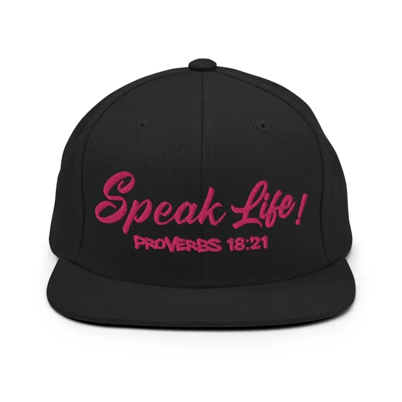 Speak Life!(Pink Ink)