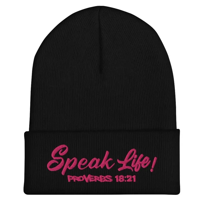 Speak Life!(Pink Ink)