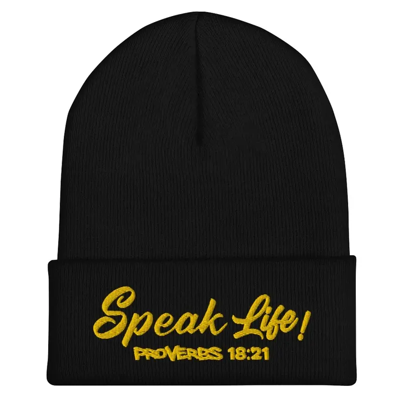 Speak Life!(Yellow Ink)